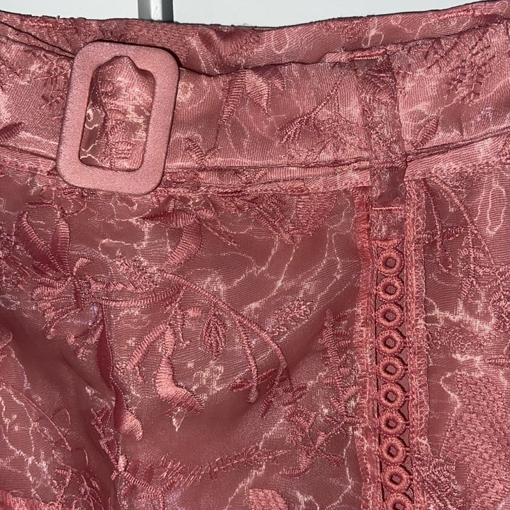 ✨ NWT ASOS DESIGN Petite Embroidered Midi Skirt - Picture 5 of 11